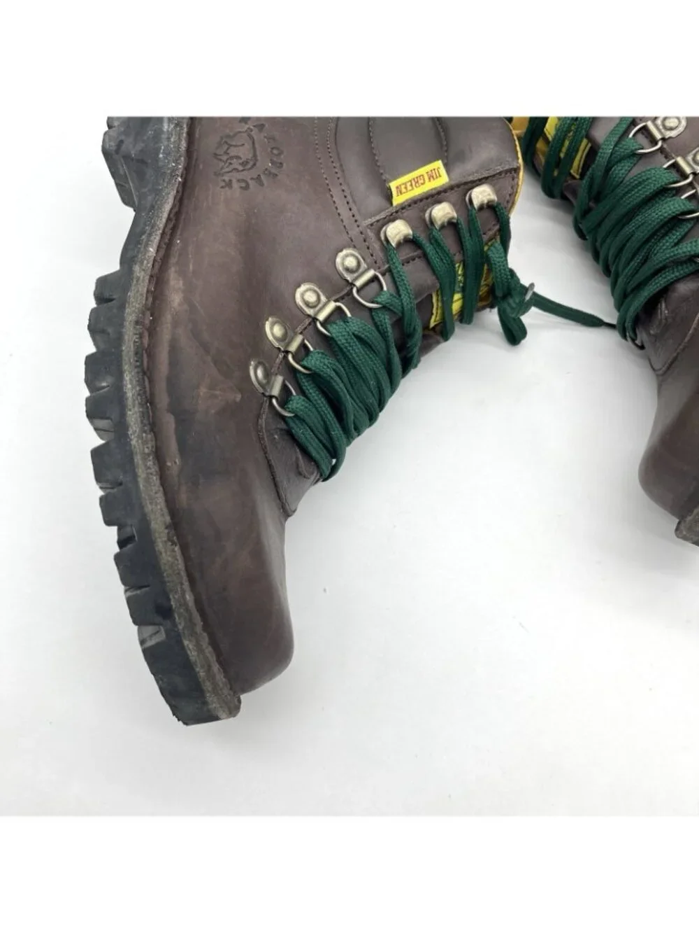 Jim Green Razorback Boots In Brown Men Size 7.5